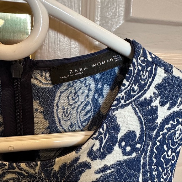 GREAT CONDITION ZARA PEPLUM TOP - Picture 3 of 4